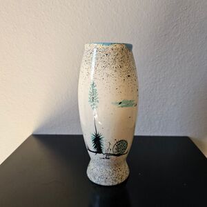Rare Vintage Loma Of Arizona Ceramic Hand Painted Vase